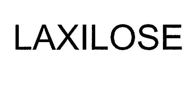 Mẫu nhãn hiệu LAXILOSE
