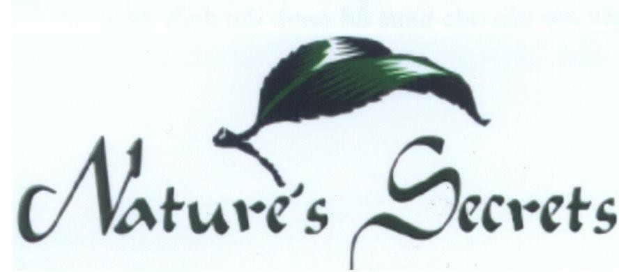 Mẫu nhãn hiệu Nature's Secrets