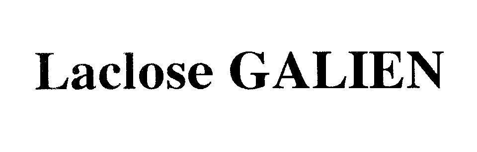 Mẫu nhãn hiệu Laclose GALIEN