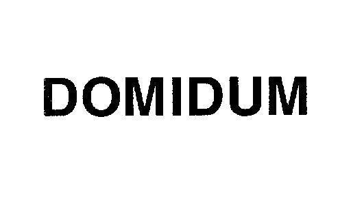 Mẫu nhãn hiệu DOMIDUM