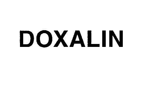 Mẫu nhãn hiệu DOXALIN