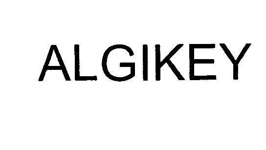 Mẫu nhãn hiệu ALGIKEY
