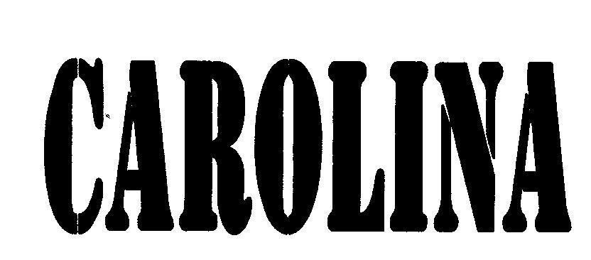 Mẫu nhãn hiệu CAROLINA