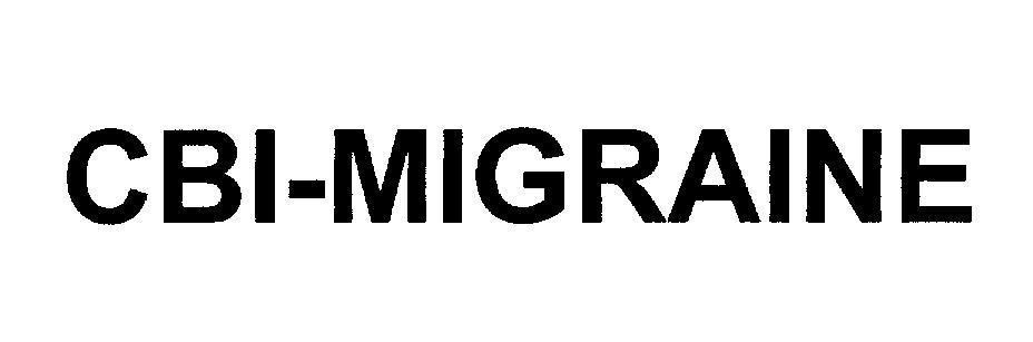Mẫu nhãn hiệu CBI-MIGRAINE
