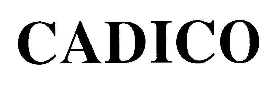 Mẫu nhãn hiệu CADICO