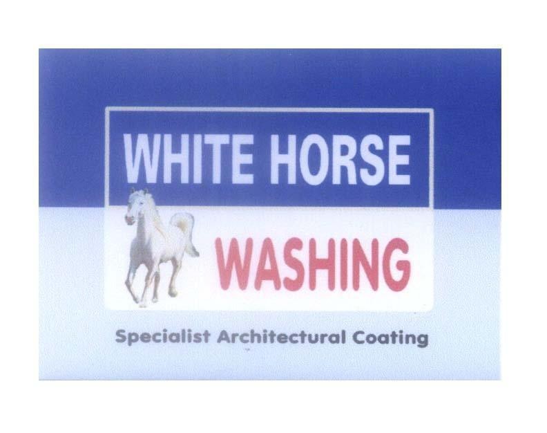 Mẫu nhãn hiệu WHITE HORSE WASHING Specialist Architectural Coating