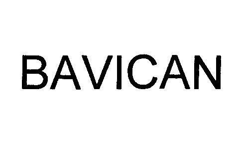 Mẫu nhãn hiệu BAVICAN