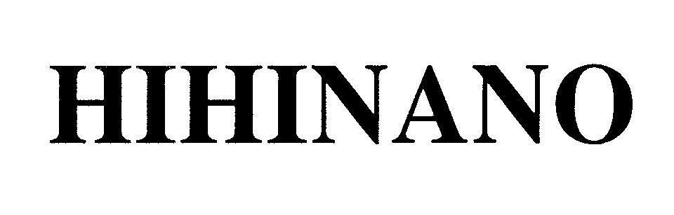 Mẫu nhãn hiệu HIHINANO