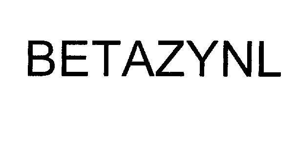 Mẫu nhãn hiệu BETAZYNL