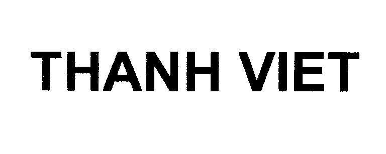 Mẫu nhãn hiệu THANH VIET