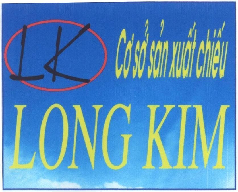 Mẫu nhãn hiệu Cơ sở sản xuất chiếu LONG KIM LK