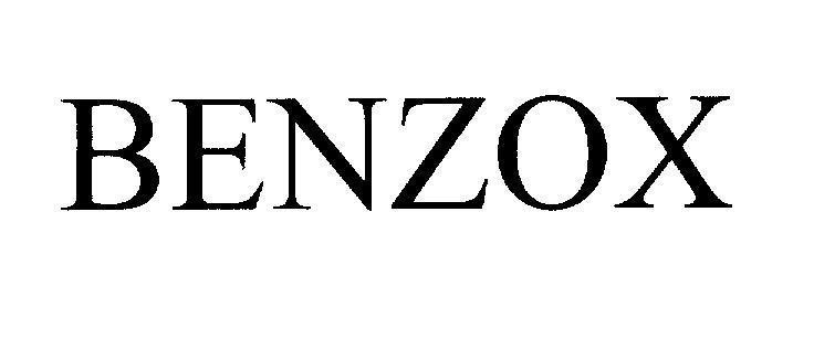 Mẫu nhãn hiệu BENZOX