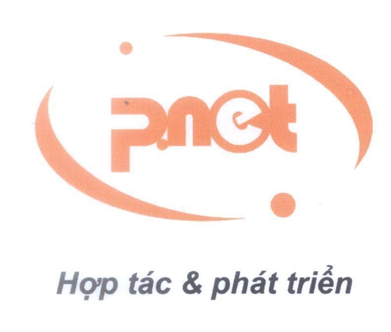 Mẫu nhãn hiệu p.net Hợp tác & phát triển