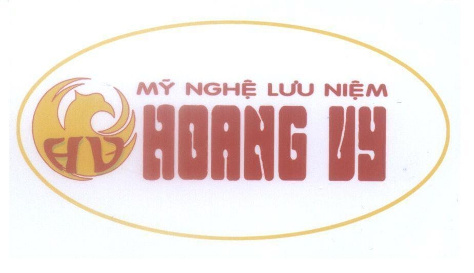 Mẫu nhãn hiệu HV Mỹ Nghệ Lưu Niệm HOANG VY