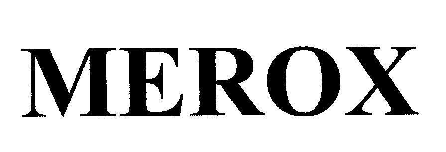 Mẫu nhãn hiệu MEROX