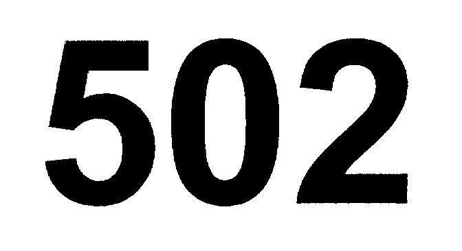 Mẫu nhãn hiệu 502