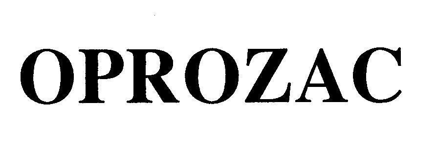 Mẫu nhãn hiệu OPROZAC