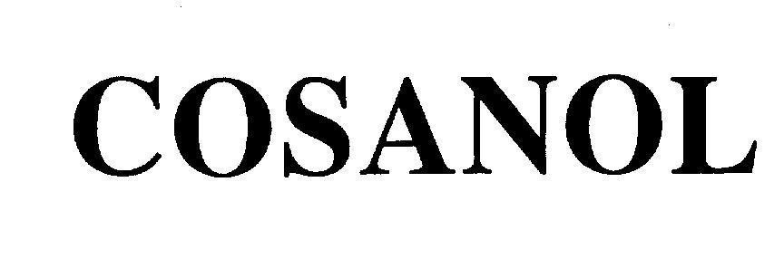 Mẫu nhãn hiệu COSANOL