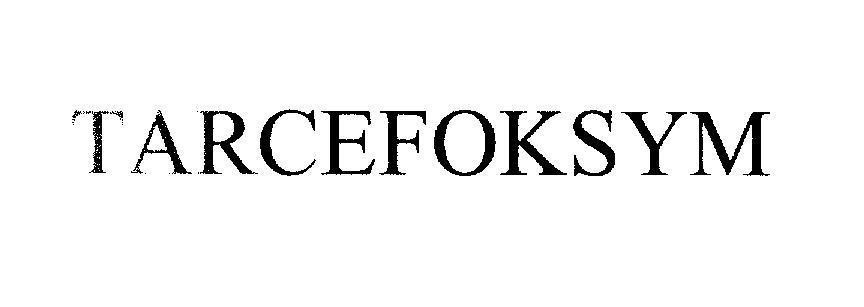 Mẫu nhãn hiệu TARCEFOKSYM