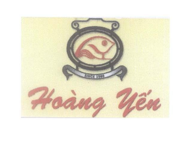 Mẫu nhãn hiệu Hoàng Yến since 1980