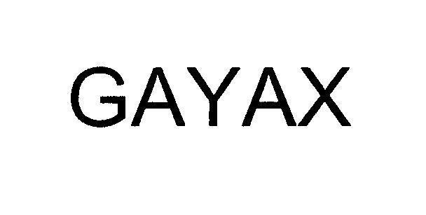 Mẫu nhãn hiệu GAYAX