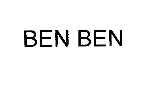 Mẫu nhãn hiệu BEN BEN