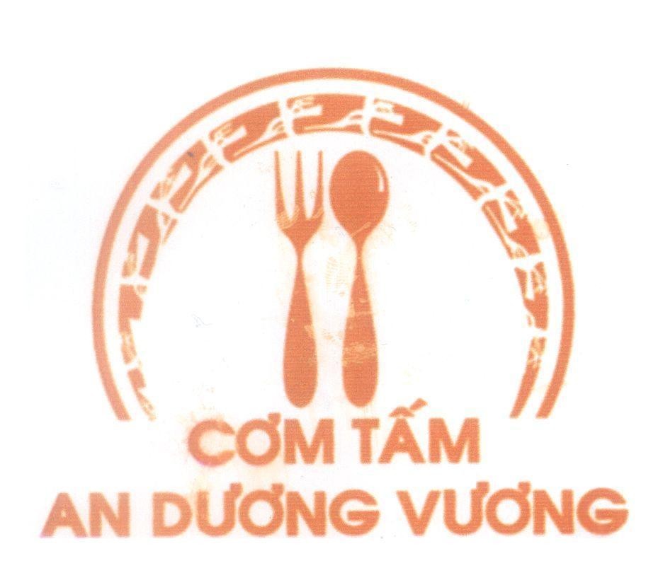 Mẫu nhãn hiệu Cơm Tấm An Dương Vương