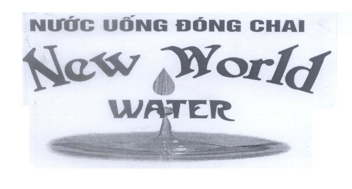 Mẫu nhãn hiệu Nước uống đóng chai New World WATER