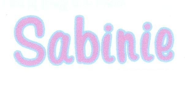 Mẫu nhãn hiệu Sabinie