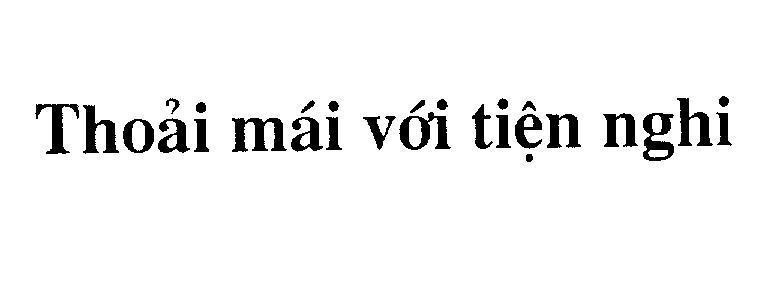 Mẫu nhãn hiệu Thoải mái với tiện nghi