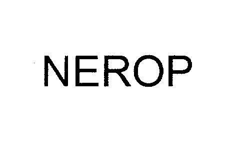 Mẫu nhãn hiệu NEROP