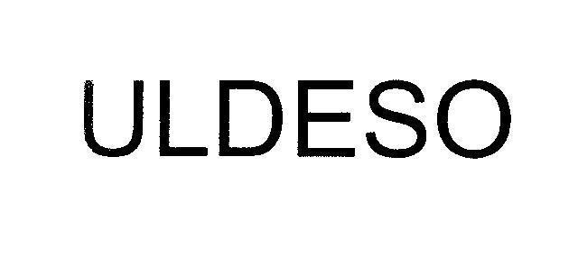 Mẫu nhãn hiệu ULDESO