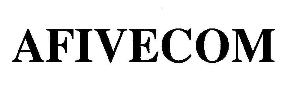 Mẫu nhãn hiệu AFIVECOM