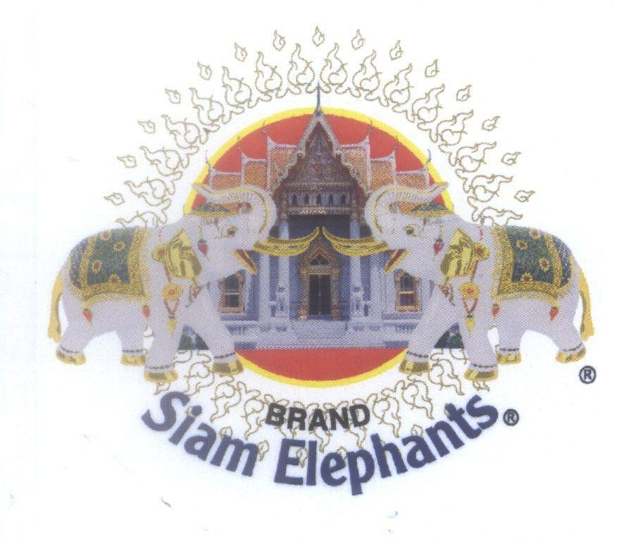 Mẫu nhãn hiệu BRAND Siam Elephants