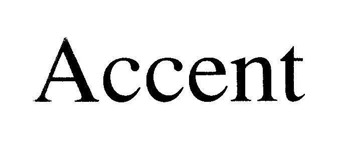 Mẫu nhãn hiệu Accent