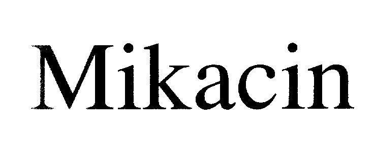 Mẫu nhãn hiệu Mikacin