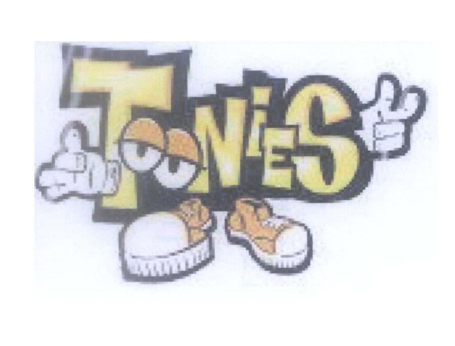 Mẫu nhãn hiệu TONIES