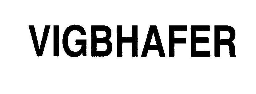 Mẫu nhãn hiệu VIGBHAFER