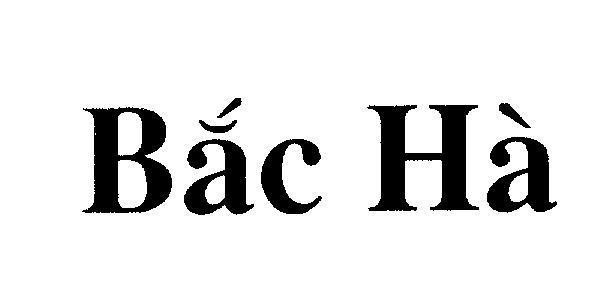Mẫu nhãn hiệu Bắc Hà