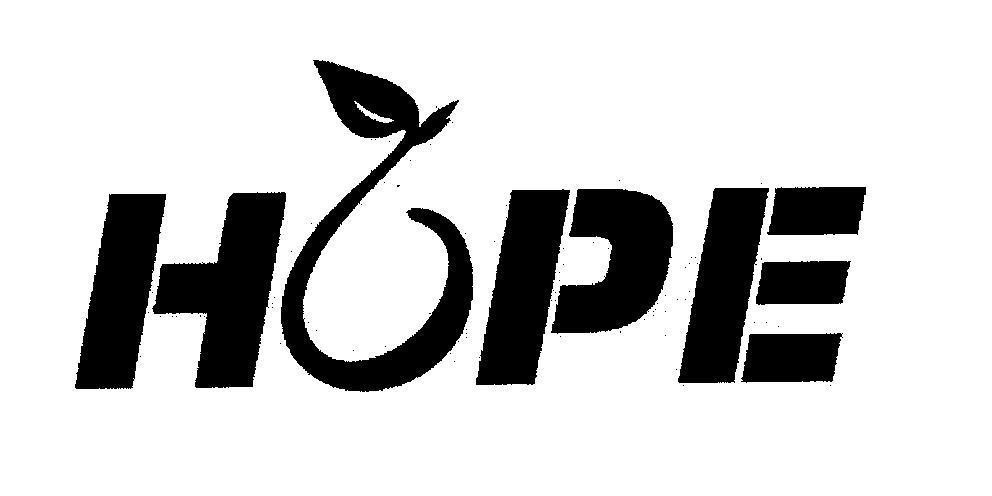 Mẫu nhãn hiệu HOPE