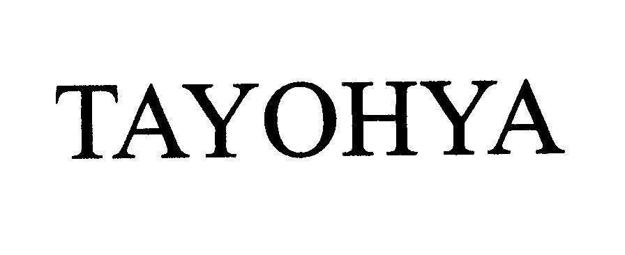 Mẫu nhãn hiệu TAYOHYA