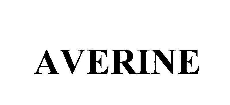 Mẫu nhãn hiệu AVERINE