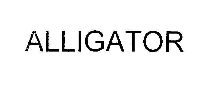 Mẫu nhãn hiệu ALLIGATOR