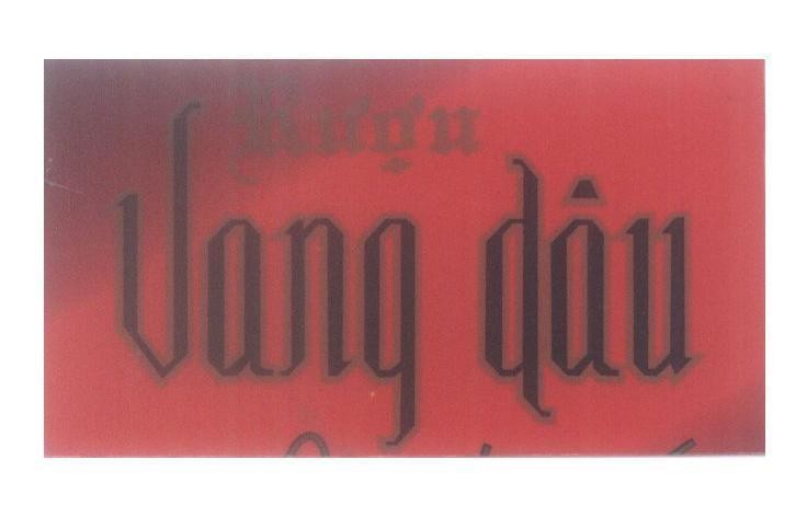 Mẫu nhãn hiệu Rượu Vang dâu