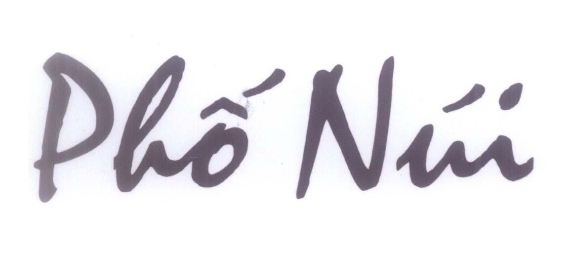 Mẫu nhãn hiệu Phố Núi