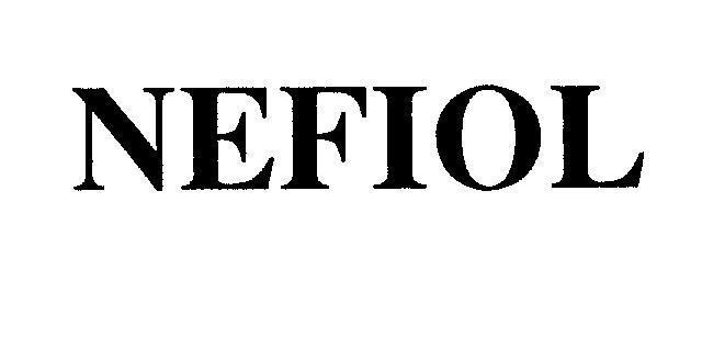 Mẫu nhãn hiệu NEFIOL