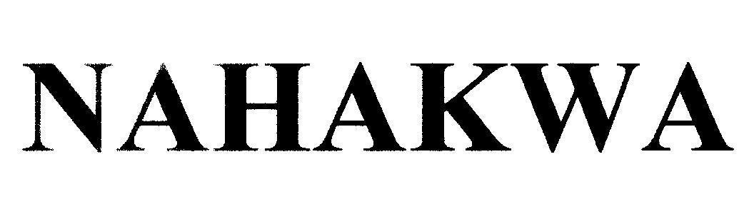 Mẫu nhãn hiệu NAHAKWA