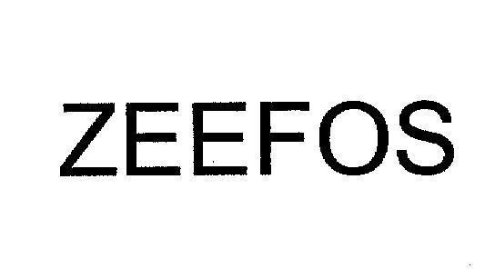 Mẫu nhãn hiệu ZEEFOS