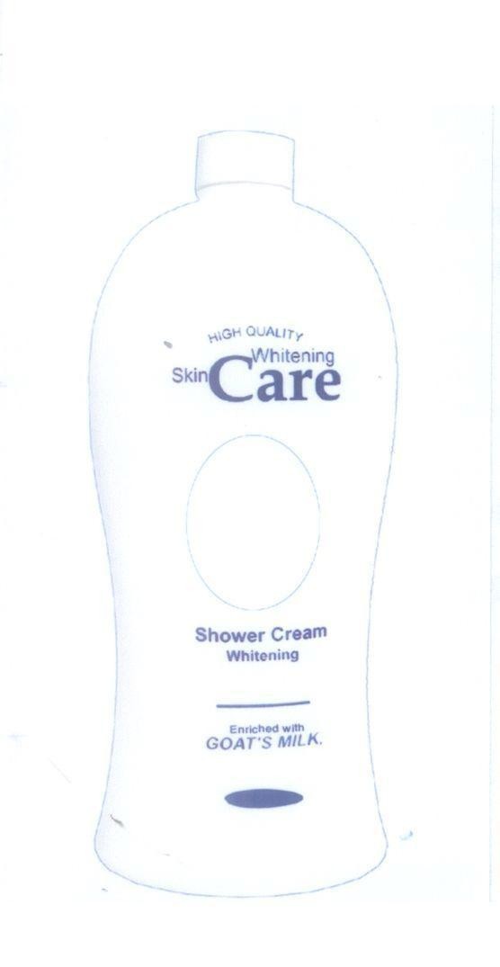 Mẫu nhãn hiệu Care HIGH QUALITY Whitening Skin Shower Cream Enriched with GOAT'S MILK
