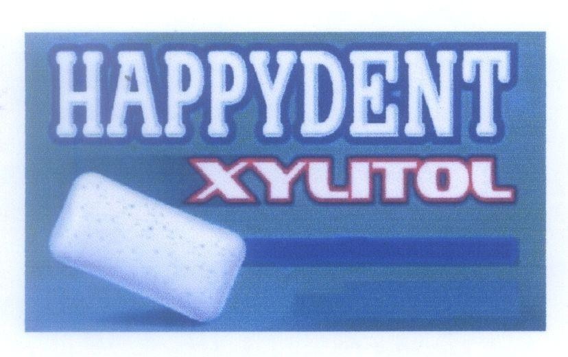 Mẫu nhãn hiệu HAPPYDENT XYLITOL